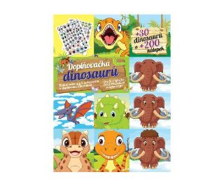 Obrázek z Doplňovačka dinosaurů s nálepkami 
